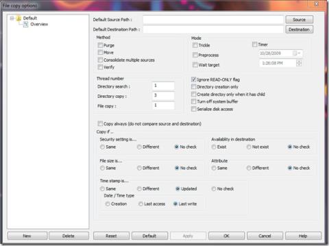Microsoft RichCopy は RoboCopy などの GUI です