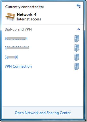 Windows 7 ネットワークと共有センター: 新機能
