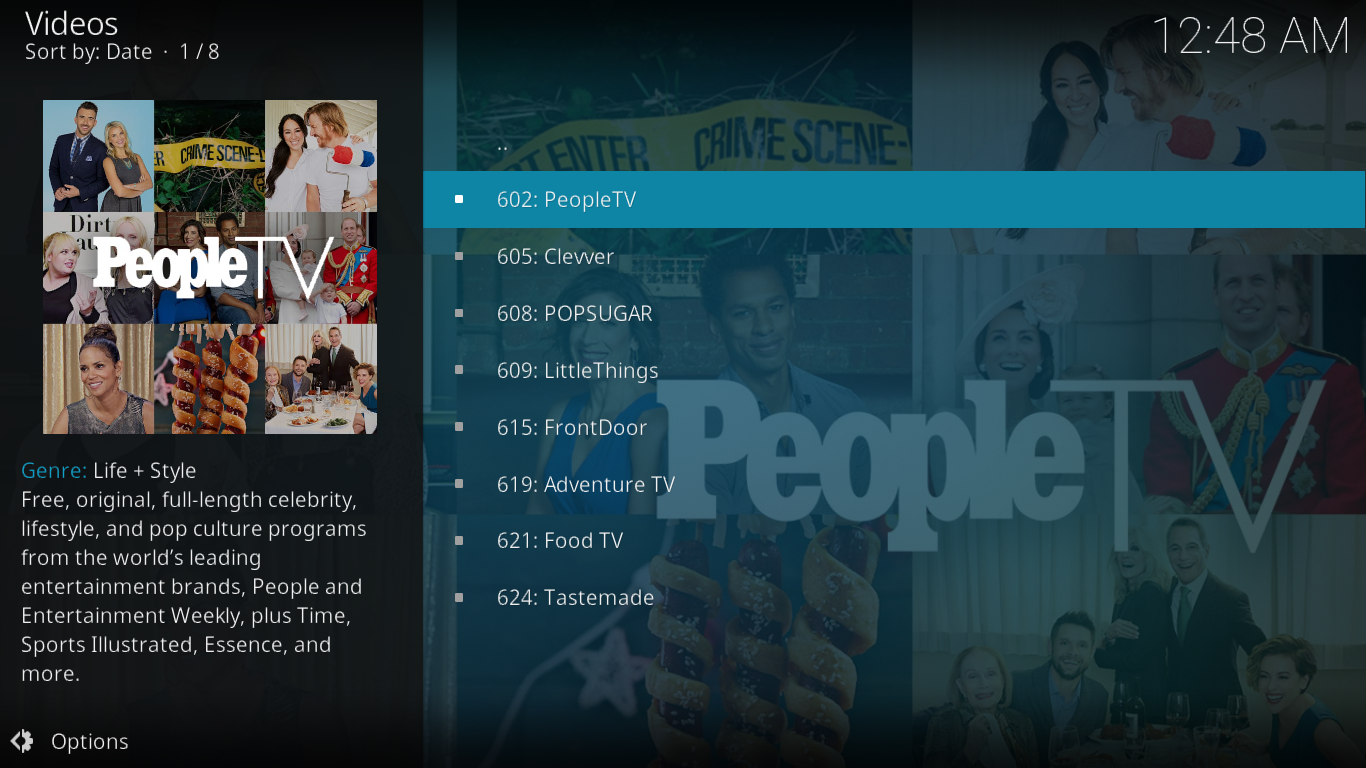 Module complémentaire Pluto.tv pour Kodi : installation et visite guidée Module complémentaire Pluto.tv pour Kodi : installation et visite guidée