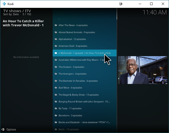 ITV Player Kodiアドオン - iTV Playerのインストール方法とガイドツアー