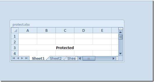 Excel 2010：密碼保護電子表格