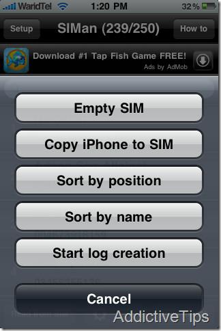 SIManagerを使用してiPhoneの連絡先をSIMカードにコピー/エクスポートおよびバックアップする方法
