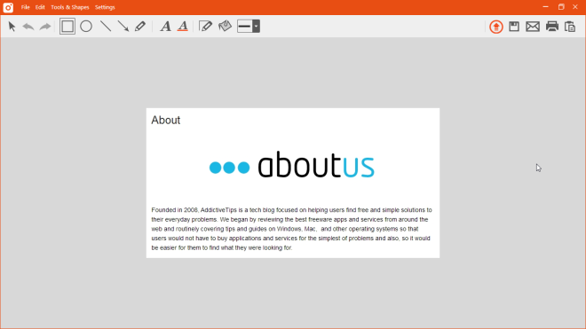 TinyTake: maak screenshots en neem screencasts op, deel ze online