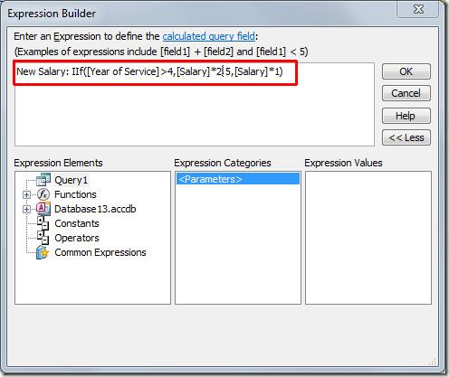 Menggunakan Expression Builder Dalam Access 2010