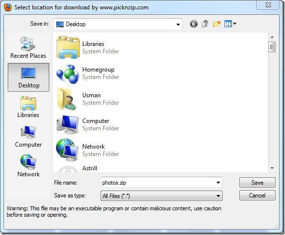 FacebookフォトアルバムをPDFとZIP形式でダウンロード