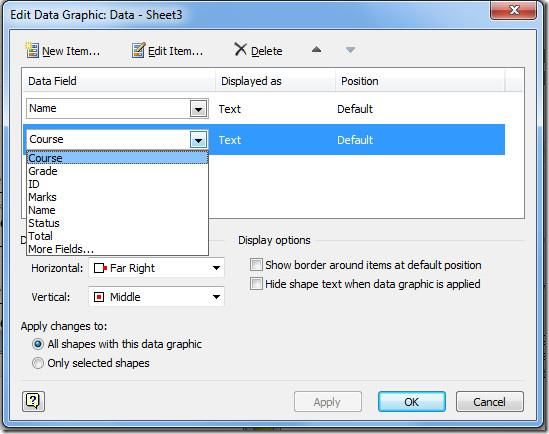 Crie diagramas no MS Visio 2010 vinculando planilhas do Excel