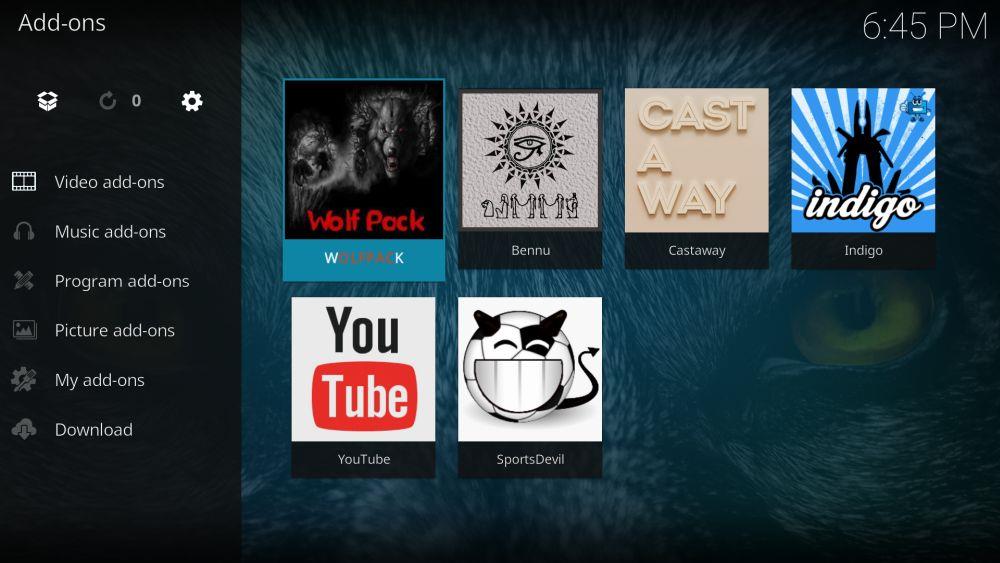 Wolfpack Kodi 插件 – 如何安裝 Wolfpack 插件和儲存庫