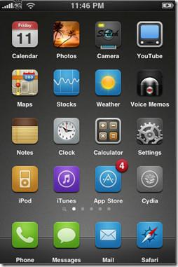 Top 6 des thèmes Winterboard pour iPhone jailbreaké