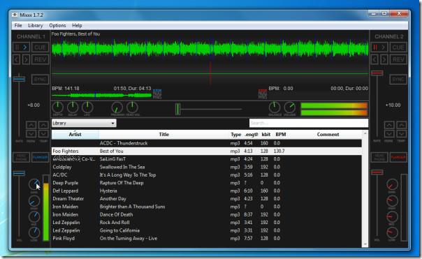 Mixxx es un increíble software mezclador de música para DJ