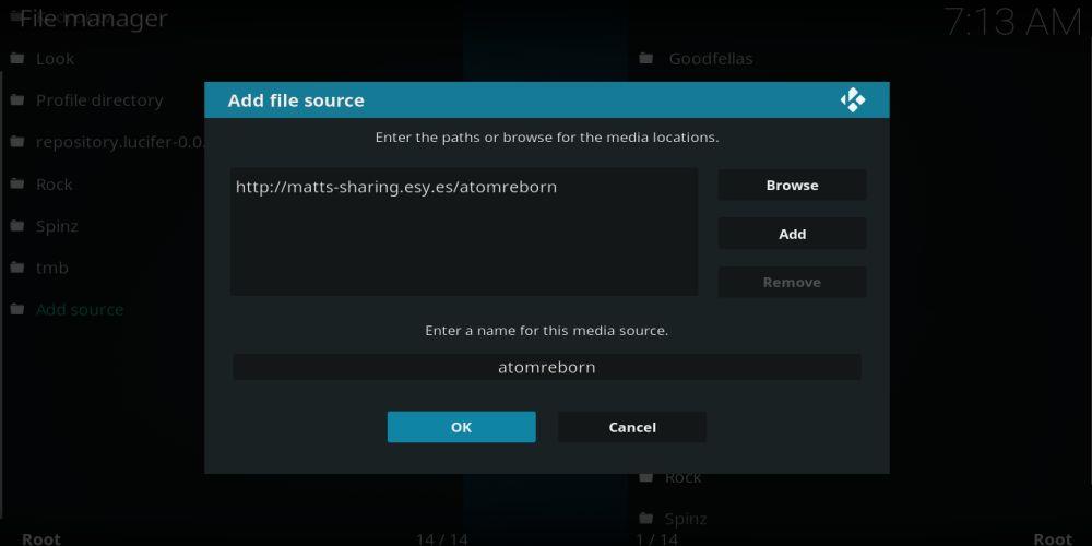 Module complémentaire Atom Reborn pour Kodi : installation et fonctionnalités