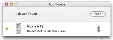 Bluetooth経由でNokiaの携帯電話をMacと簡単に同期する方法