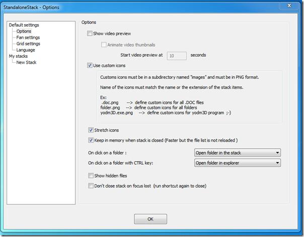StandaloneStack は Windows 7 のタスクバーに Mac のような Dock を追加します