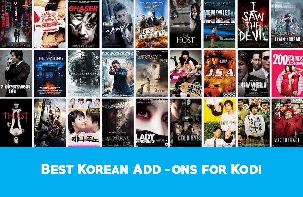 Meilleures extensions coréennes pour Kodi pour regarder des films et séries coréennes