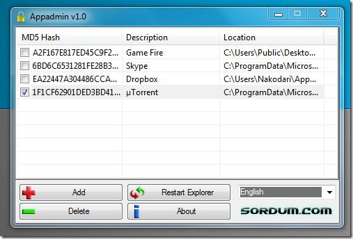 Windows Uygulamalarını Tek Tıklamayla Kolayca Engelleyin Windows Uygulamalarını Tek Tıklamayla Kolayca Engelleyin