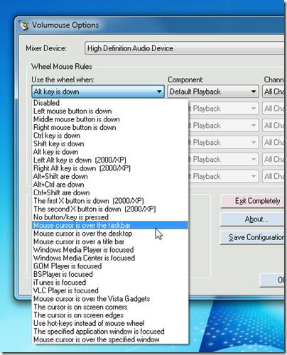 Volmouse: Windows 機能用のオンスクリーン多機能コントローラ