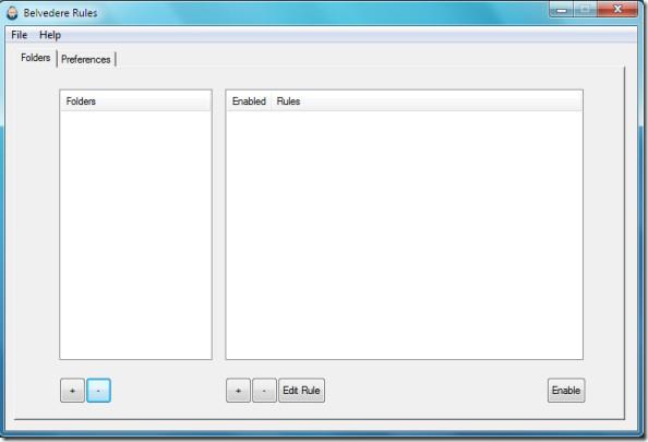 Belvedere – Geautomatiseerd bestandsbeheerprogramma voor Windows Belvedere – Geautomatiseerd bestandsbeheerprogramma voor Windows