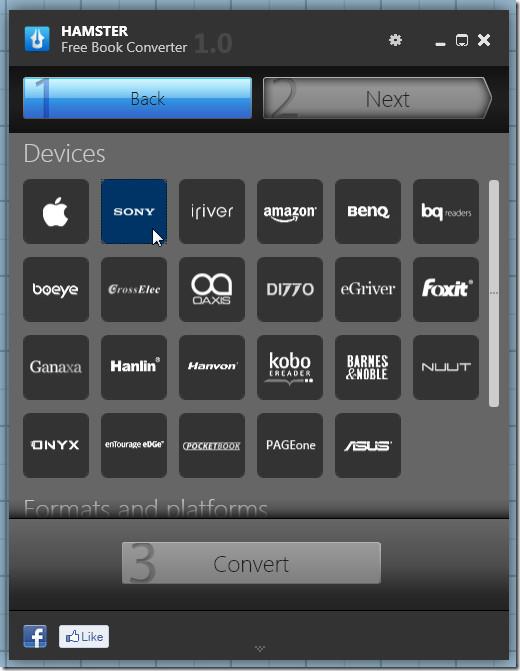 Convierte archivos de libros electrónicos a cualquier dispositivo con Hamster Free eBook Converter Convierte archivos de libros electrónicos a cualquier dispositivo con Hamster Free eBook Converter