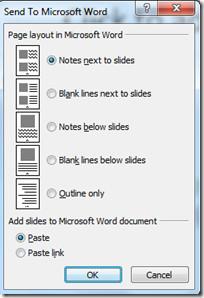 PowerPoint 2010: สร้างเอกสารประกอบการนำเสนอใน Word [เคล็ดลับ]