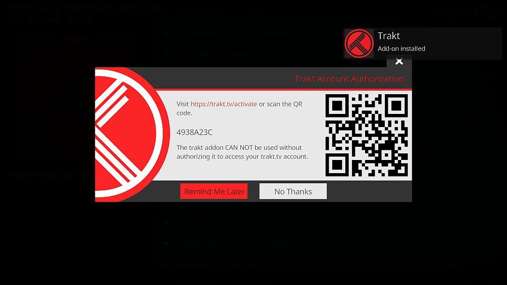 Complemento Trakt.tv para Kodi: Cómo usar Trakt en Kodi