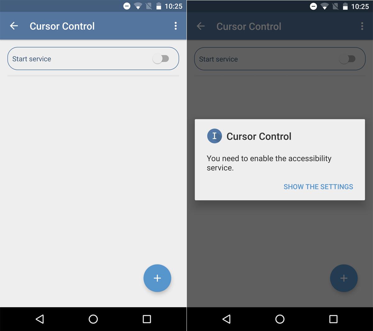Come controllare il cursore con i pulsanti del volume [Android]