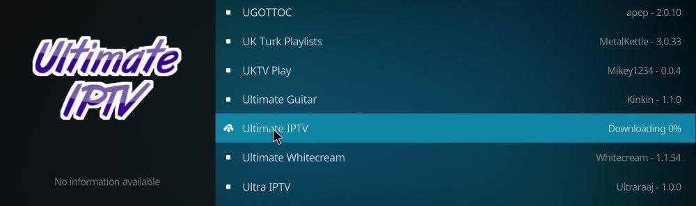IPTV ขั้นสุดยอดบน Kodi: วิธีการติดตั้งและรีวิวอย่างรวดเร็ว