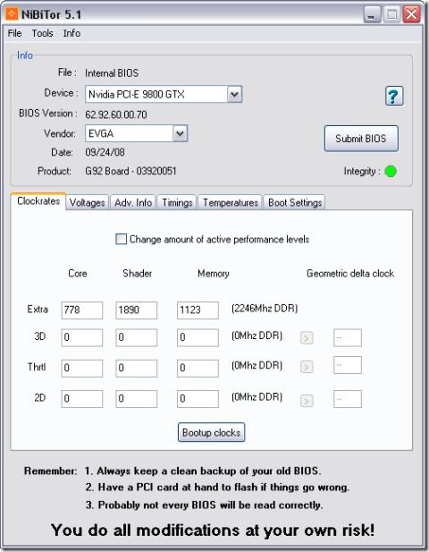 Como editar o BIOS da Nvidia rapidamente