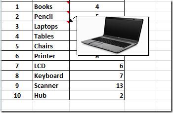 Inserir comentários no Excel 2010 Inserir comentários no Excel 2010