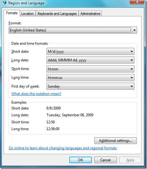 在 Windows 7 系統匣時鐘中顯示 AM/PM 符號