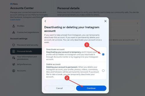 Cómo desactivar Instagram en tu aplicación móvil