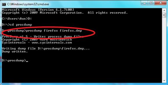 ProcDump – Utilitário de despejo de processo para desenvolvedores/administradores de sistema ProcDump – Utilitário de despejo de processo para desenvolvedores/administradores de sistema