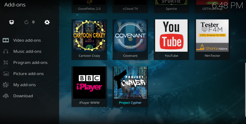Project Cypher für Kodi: So installieren Sie das Project Cypher Kodi-Add-on Project Cypher für Kodi: So installieren Sie das Project Cypher Kodi-Add-on