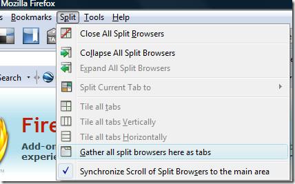 Daha Fazla İçerik İçin Yer Açmak Üzere Firefox Ekranınızı Nasıl Bölebilirsiniz?