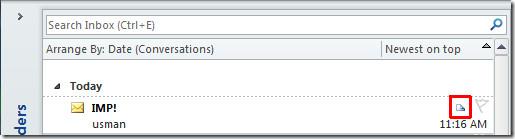 Outlook 2010 閱讀回執電子郵件追蹤