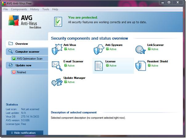 تنزيل برنامج AVG 9 Antivirus النسخة المجانية