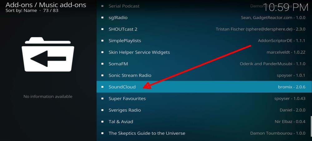 Kodi SoundCoud 插件：如何在 Kodi 上安裝 SoundCloud