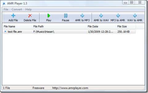 Comment lire et convertir des fichiers audio AMR