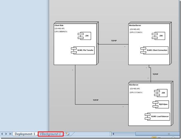 Visio 2010 の図に透かしを作成して追加する