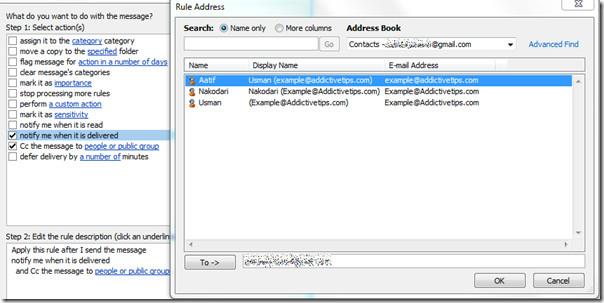 Outlook 2010：對簡訊 (SMS) 應用規則
