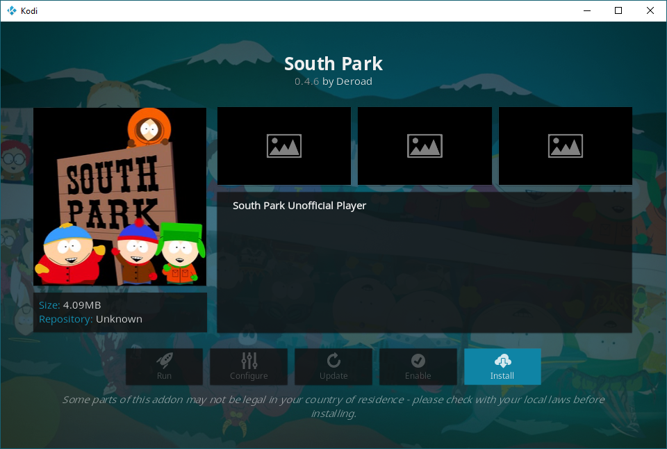 South Park Kodiアドオン：インストールガイドとレビュー