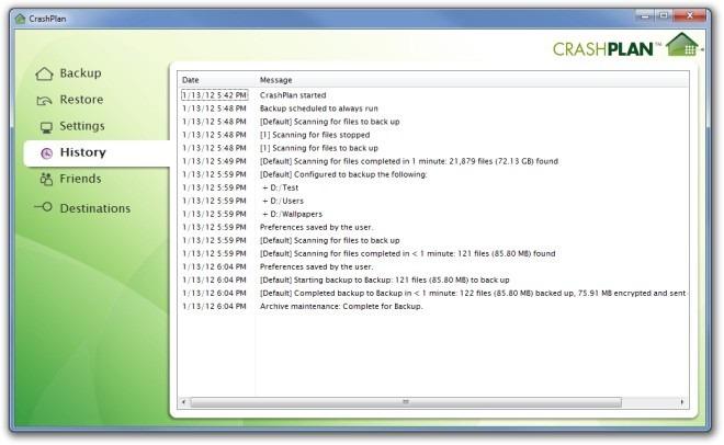 CrashPlan：將資料按計畫備份到本地、遠端和朋友的電腦