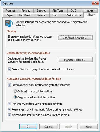 Windows Media Playerでデジタルメディアを簡単な手順で整理する