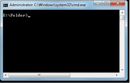 Windows Vista/7 : Invite de commandes (élevée) dans le menu contextuel
