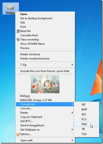 XnView Shell-extensie voegt afbeeldingconverter toe aan rechtsklikmenu XnView Shell-extensie voegt afbeeldingconverter toe aan rechtsklikmenu