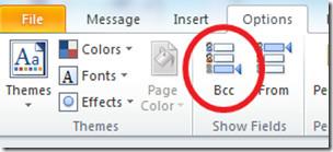 Outlook 2010: Habilitar a opção Cópia Oculta (CCO)