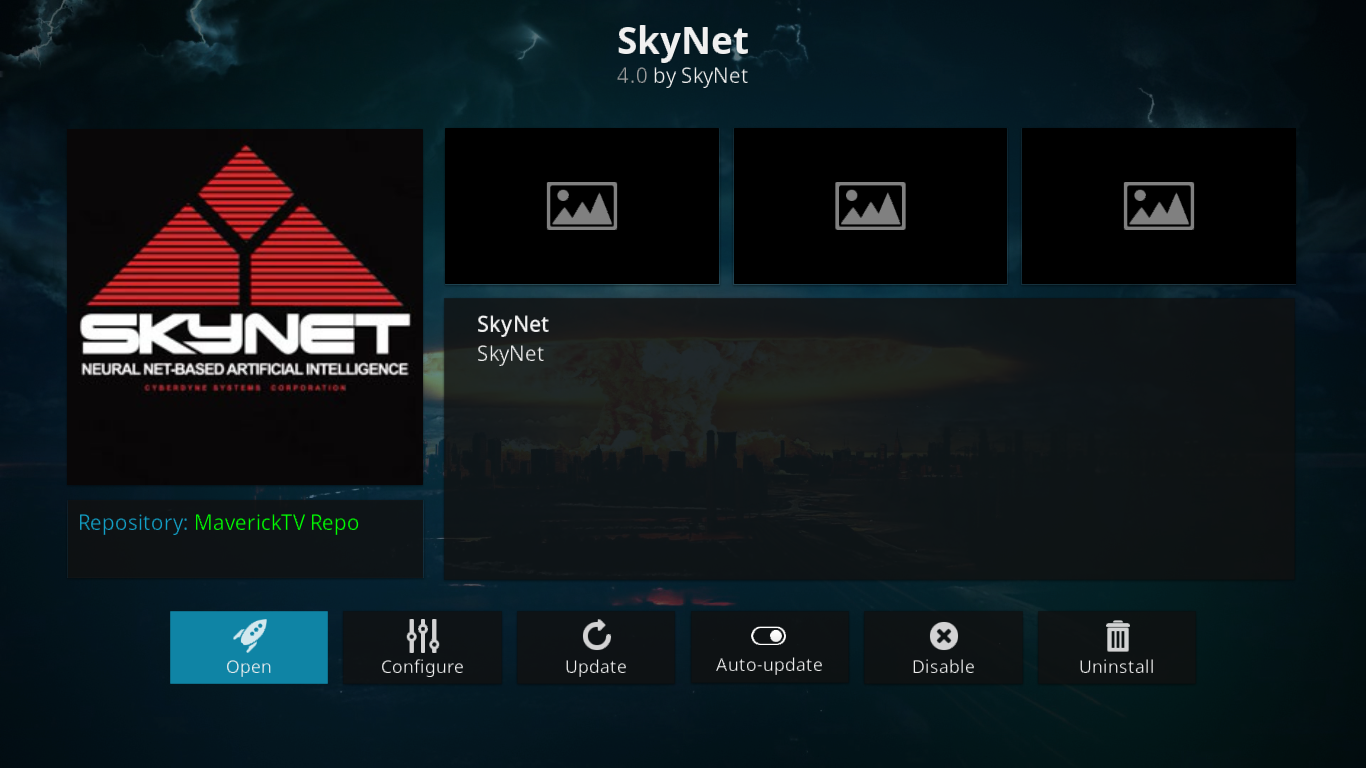 Complemento SkyNet para Kodi: Cómo instalar SkyNet en Kodi Complemento SkyNet para Kodi: Cómo instalar SkyNet en Kodi
