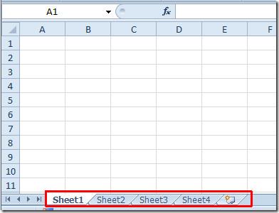 如何在 Excel 2010 中變更工作表標籤顏色