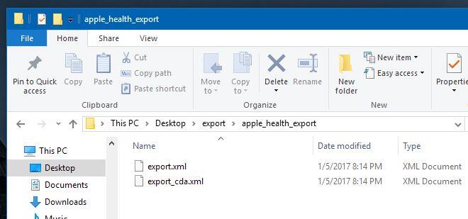 iOSのヘルスケアアプリからエクスポートされたデータを理解する方法