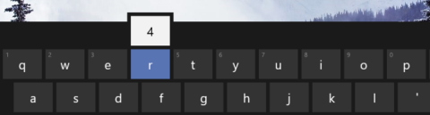 Windows 10でショートカットを使い、オンスクリーンキーボードで数字を入力する Windows 10でショートカットを使い、オンスクリーンキーボードで数字を入力する