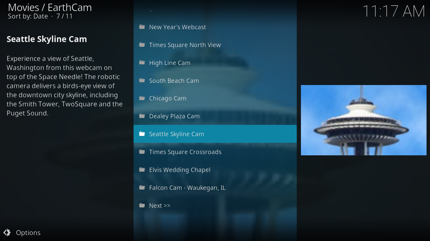 Kodi 的 EarthCam 外掛程式 – 看世界的安裝指南