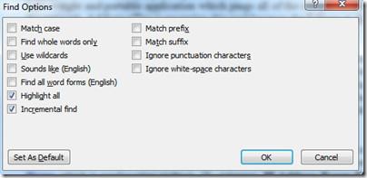 Pesquisa do Office Word 2010: Painel de Navegação